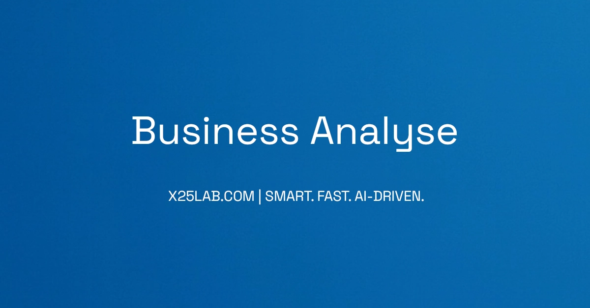 Business Analyse